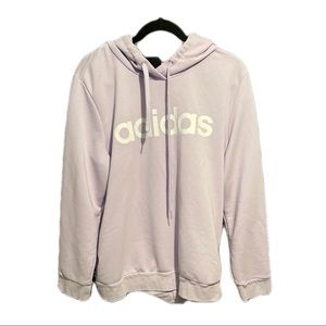Woman’s adidas purple hoodie